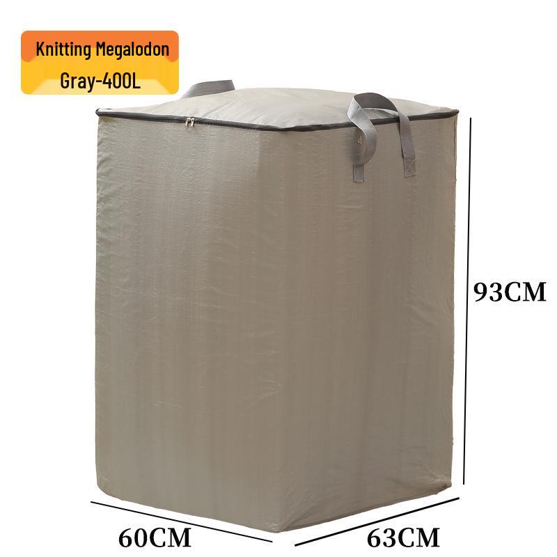 Large Capacity Woven Storage Bag for Clothes & Miscellaneous Items