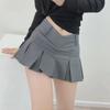 V-Waist Pleated High Waisted A-Line Mini Skirt – Sexy, College-Inspired Design