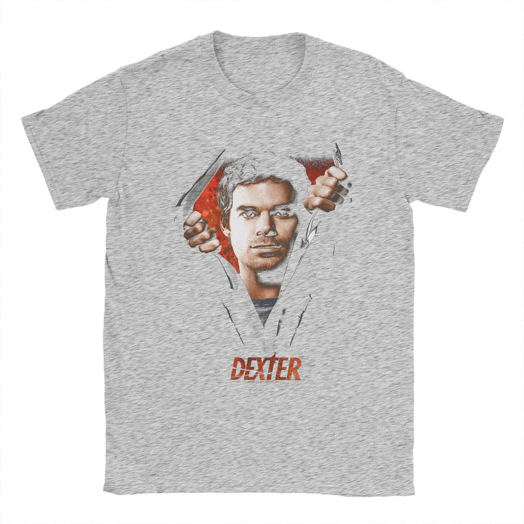 Dexter Body Bad T-Shirt Summer Cotton T-Shirts For Man Trendy Cool Casual Tee Shirt Short Sleeve Vintage Clothing