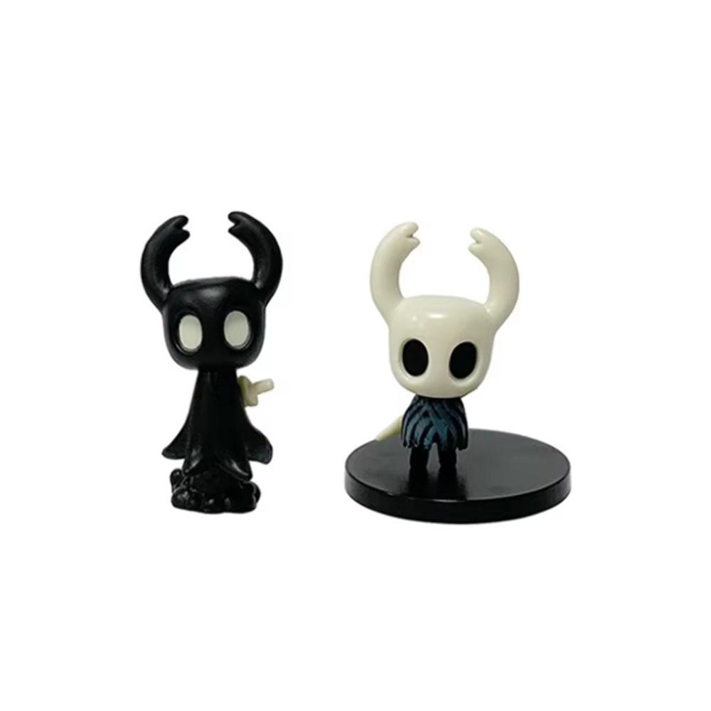 6Pcs Hollow Knight Anime Figure Silk Song The Knight Hornet Zote Grub Figurine Doll Collection Figure Model Toys Gift