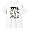Übergroßes T-Shirt Sommer Hör auf, meine Titten anzustarren Lustige Vogel-Liebhaber Spruch Zitat Trendige Coole T-Shirts Baumwoll-T-Shirt Kurzarm