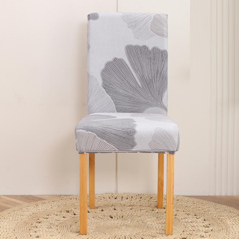 1/2/4/6Pcs Dining Chair Cover Print Elastic Chair Slipcover Case Stretch Chair Covers For Wedding El Banquet