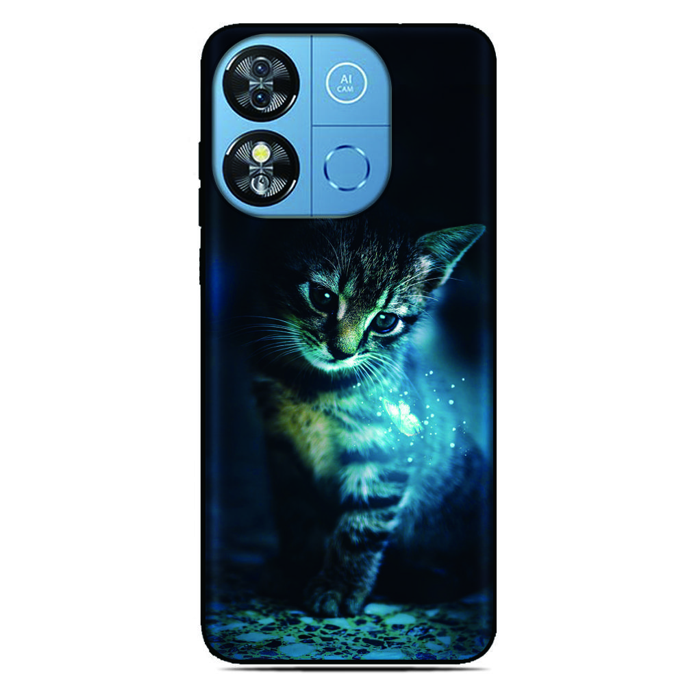 Cat Anime DIY Phone Case For ZTE Blade A76 4G A75 A73 A72 A71 A56 A55 A54 V80 Pro A35 Core A36 A51 Lite A34 A31 Plus A5 Cover