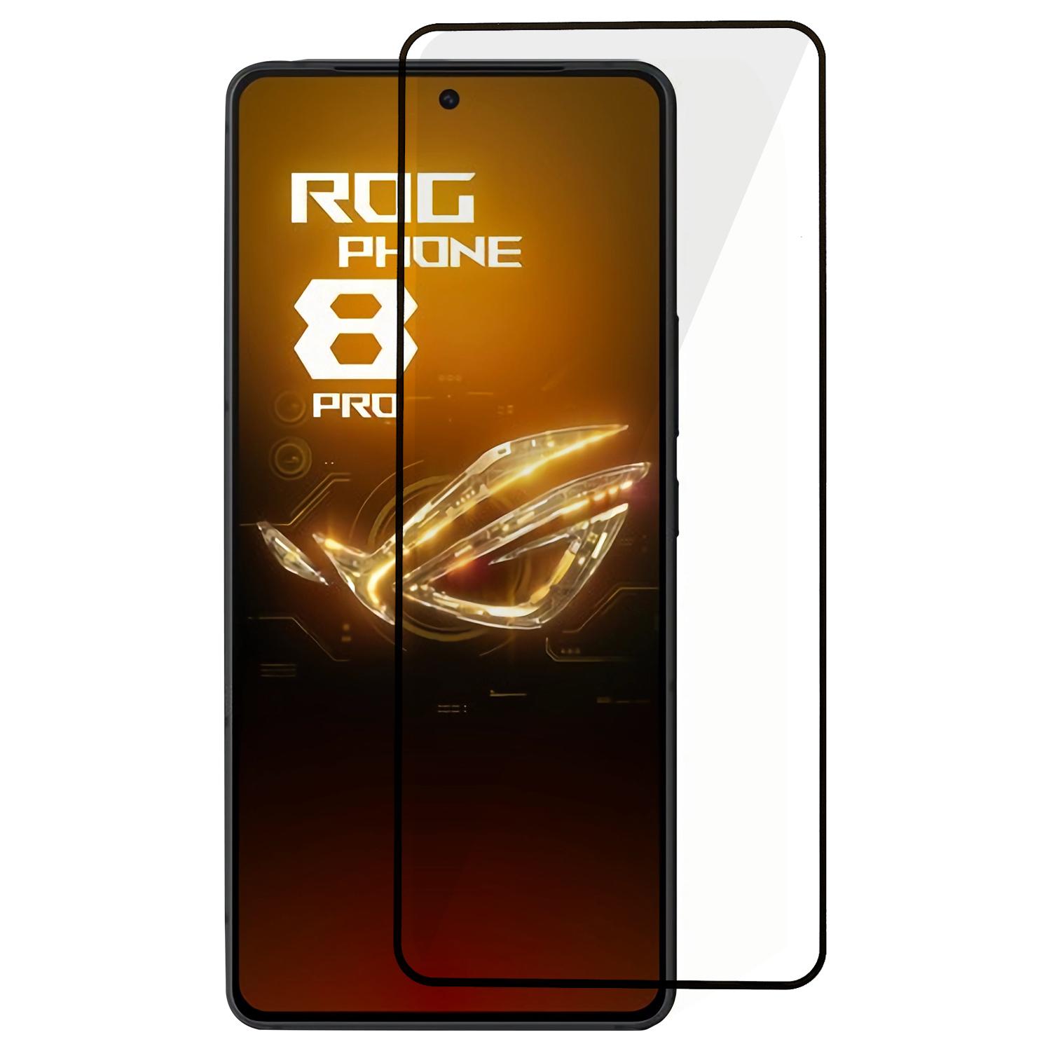 

For Asus ROG Phone 8 Pro 5G/8 5G Film Complete Covering Silk Printing Screen Protector As Shown A