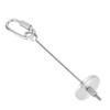 Stainless Steel Pet Fruit Fork Birds Food Holder Feeder Devices Pin Clip for Parrots Chinchilla