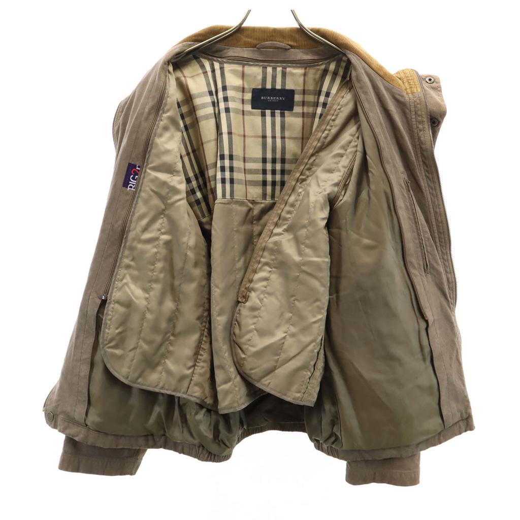 Burberry Made In Japan Faux Suede Leather Jacket Men's Used