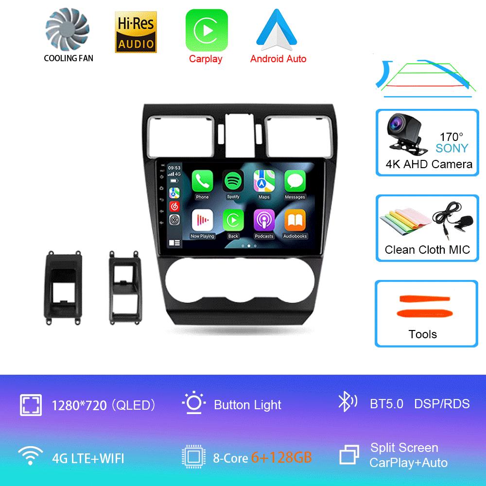 Android 14 Car Radio Subaru Forester 4 SJ 2016 - 2018 Multimedia Video Player GPS Stereo Navigation No 2din 2 Din Dvd