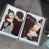Mini Holds 28 Photos Album Shiny Transparent 3-Inch Star Chasing Small Photo Card Storage Portable Card Bag