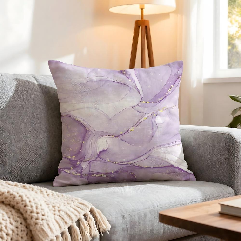 Pattern Simple White Marble Cushion Cover 1Pcs Decorative Covers Soft Cushion Case For Sofa Couch Decor 40X40 45X45 Pillowcases