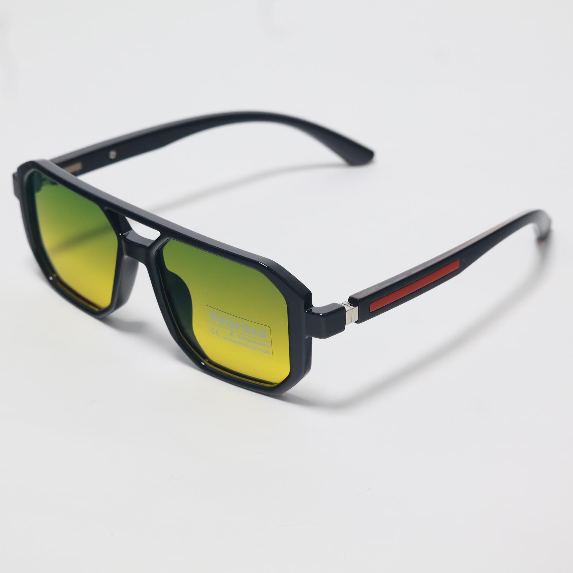 

JYL TS Men s Retro Double-Bridge Square - Polarized Driving Shades ZX-8955P c-3933 сплав помаранчевий колір