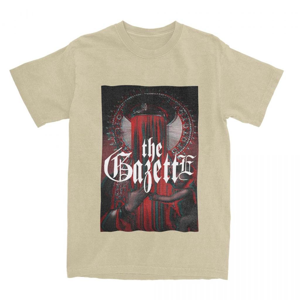 Kolekce The Gazette Tričko Kapely Merch Pánské Dámské Bavlněné Vintage Trička Krátký Rukáv Oblečení Všechna Roční Období