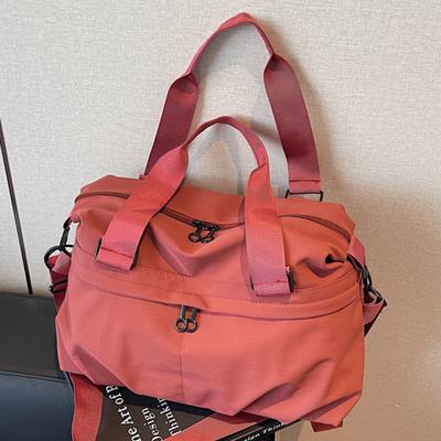 Leisure Sports Large-capacity Handbag 2025 New Korean Version Fashion Foreign Style Shoulder Bag Simple Travel Messenger Bag