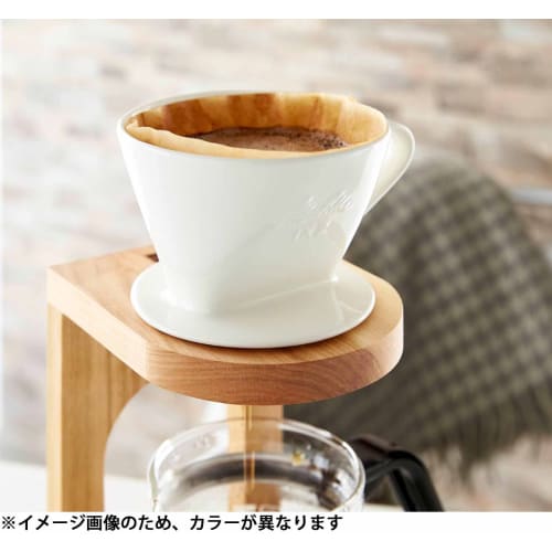 Melitta Coffee Dripper, Ceramic, Made In Japan, Includes Measuring Spoon, 2-4 Cup Capacity, Citron Green, SF-P-G1 X 2