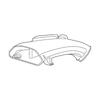1x For Honda Engine Air Intake Resonator # 17243-RV0-A00