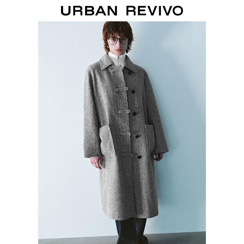 

UR Women s 2024 Winter Grey Series Loose Longline Coat S