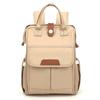 Zaino Multifunzione Mamma Volpe Senza Preoccupazioni - Grande Capacità, Borsa alla Moda per Uscite di Mamma e Bambino.
