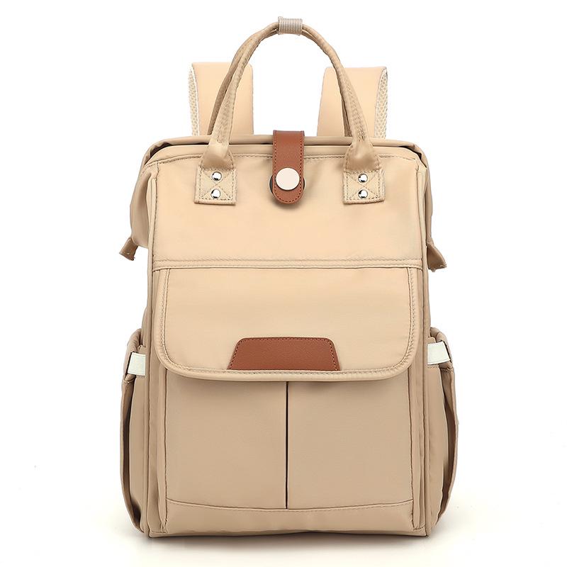 Zaino Multifunzione Mamma Volpe Senza Preoccupazioni - Grande Capacità, Borsa alla Moda per Uscite di Mamma e Bambino.