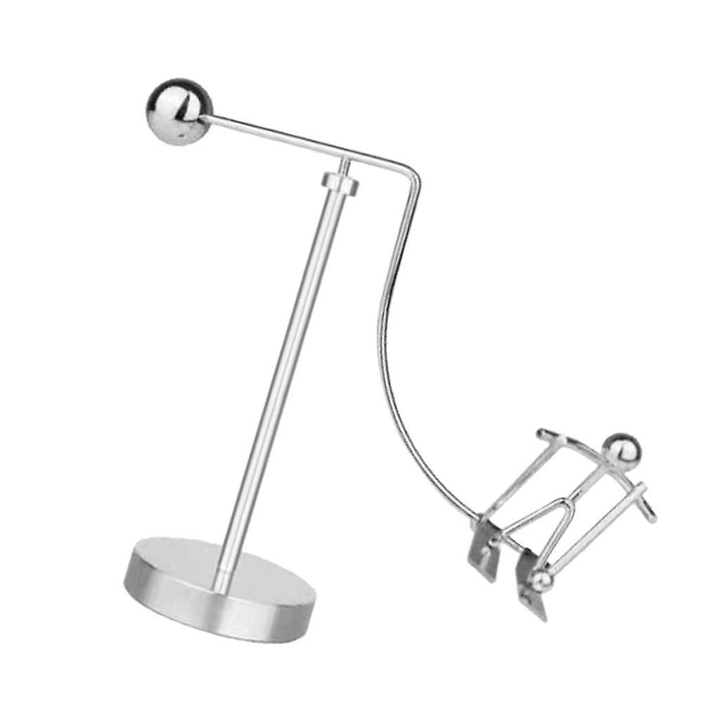 Skier Metal Balance Toy Home Office Decor Desktop Gadget Ornaments Crafts