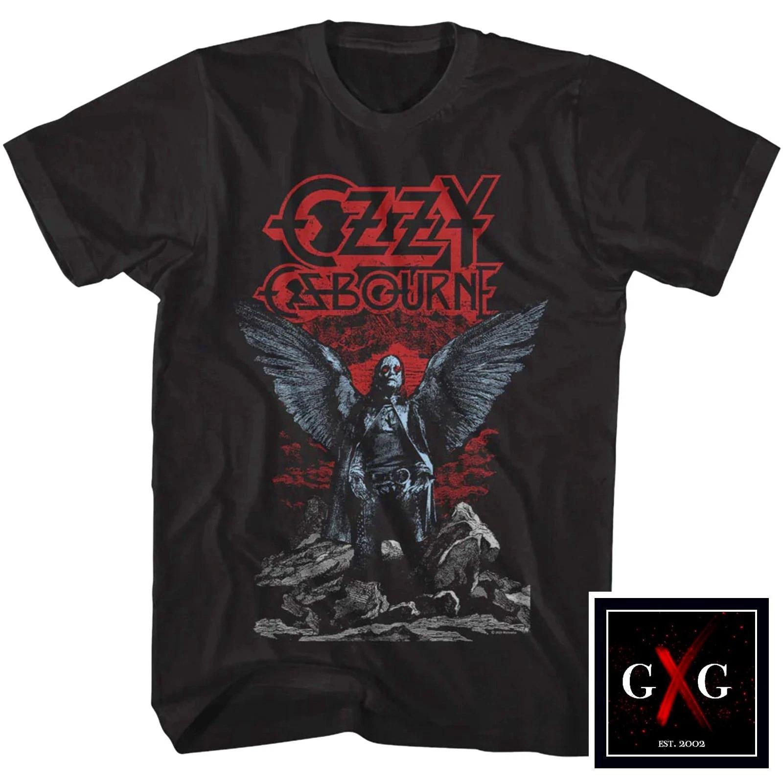 OZZY OSBOURNE cd lgo ANGEL WINGS Official SHIRT XL New scream speak blizzard 4XL