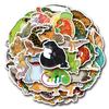 55 New Lizard Lizard Graffiti Animal Stickers Decorative Suitcase Mobile Phone Waterproof Stickers