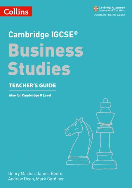 The Cambridge IGCSE??? Business Studies Teacher???s Guide Book