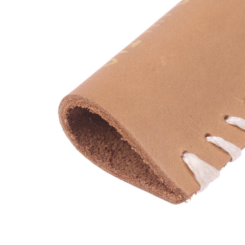 Snooker Billiard Cue Tip Head Protective Leather Cover Cue Head Protector Sturdy Outdoor Sports Accessories