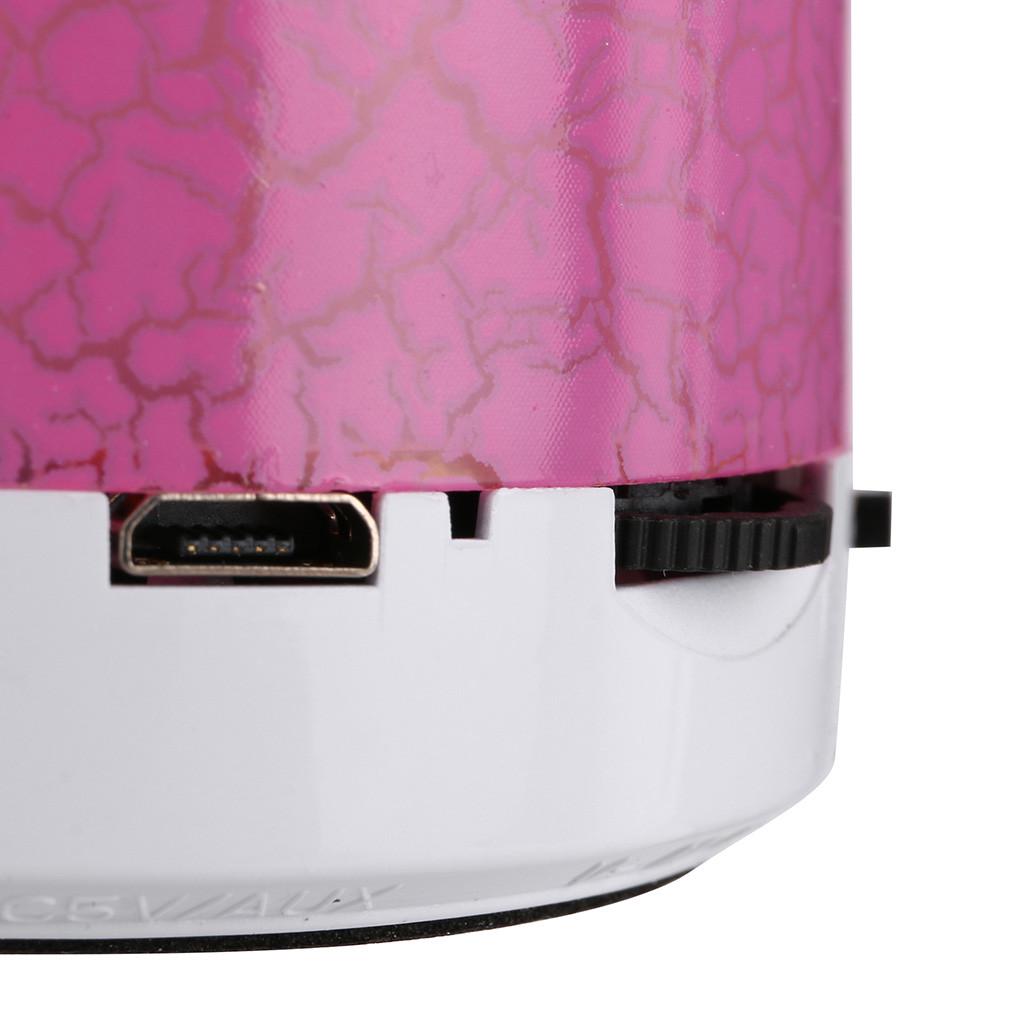 SHERRY Portable Mini Wireless Stereo LED Light Bluetooth Speaker SD Card For Smartphone