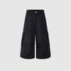 JOYZONE summer American retro tooling multi-pocket shorts pure cotton men's and women's loose wide-leg cropped pants trendy brand