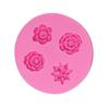 Flower Silicone Mold Fondant Cake Decorating Tools Cupcake Jelly Candy Chocolate Decoration Baking