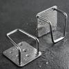 New Kitchen Stainless Steel Sponges Racks Self Adhesive Sink Sponges Drain Drying Rack Kitchen Sink Accessories Storage Holders