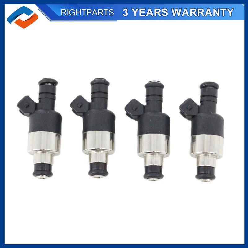 

4 шт. Паливні форсунки для Daewoo Lanos Cielo Corsa 1.5L 1.6L 1999 2000 2001 2002 INJ514 1710950 FJ10582 25176913 17103677 Deep Green