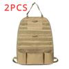 Universal Car Seat Back Organizer Tactical Molle Car Seat Organizer Storage Bag Self-driving Hunting Seat Cover Bag Accessories