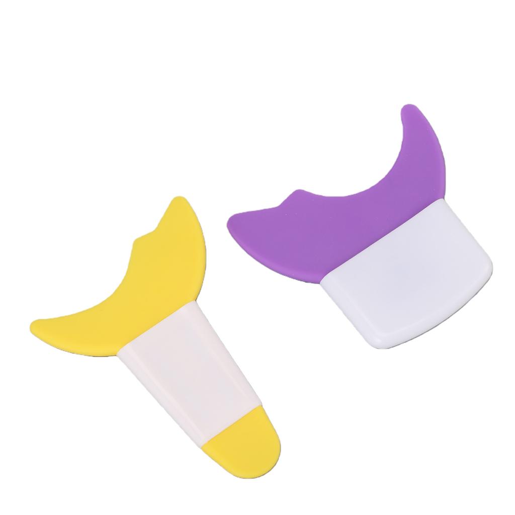 2 Pcs Eyelash Eyeline Guard 2 Curves Mascara Applicator Lash Guard Prevent Smudging for Makeup
