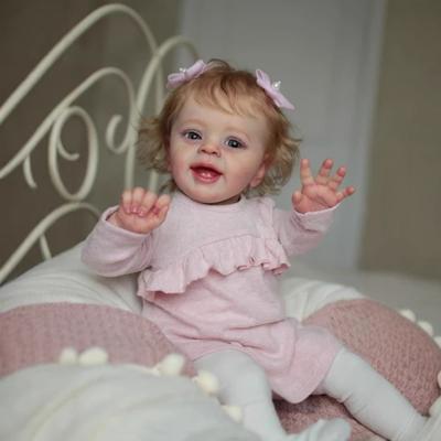 Bambola Reborn Yannik Realistica con Corpo in Stoffa Morbido al Tatto, Pittura 3D della Pelle, Bambole Realistiche per Bambini, Regalo di Compleanno, Giocattoli per Bambole Neonato
