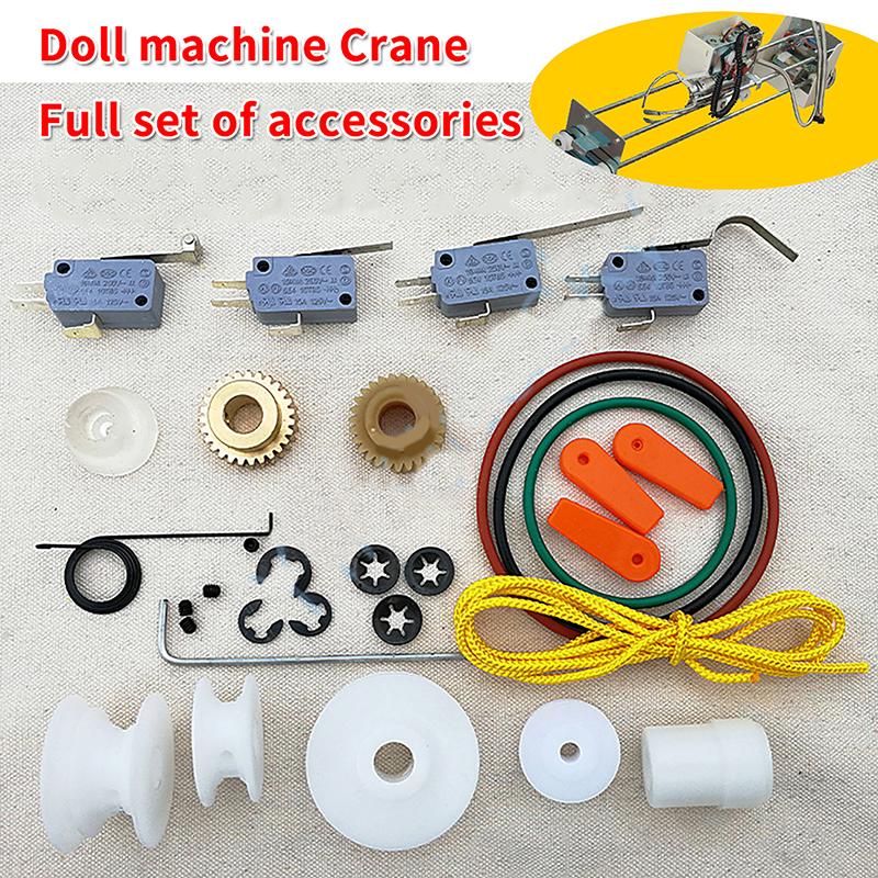 1/10 Crane Machine Parts Claw Machine Kit Parts Micro Switch Crane Rope Rope Gear Crane Machine Parts For Crane Machine
