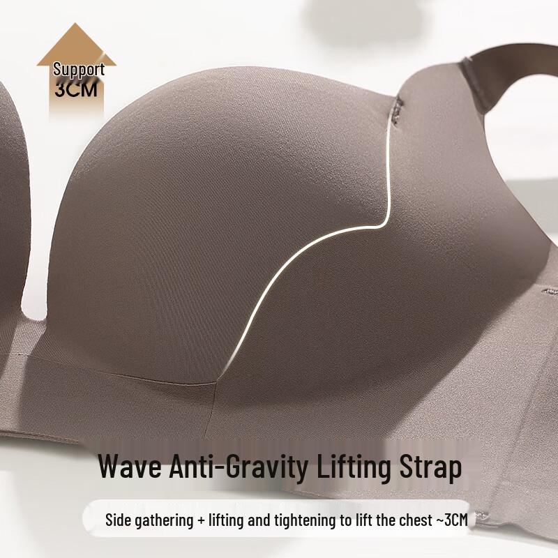Oudifen Seamless Minimizer Lift-Up Sports Bra