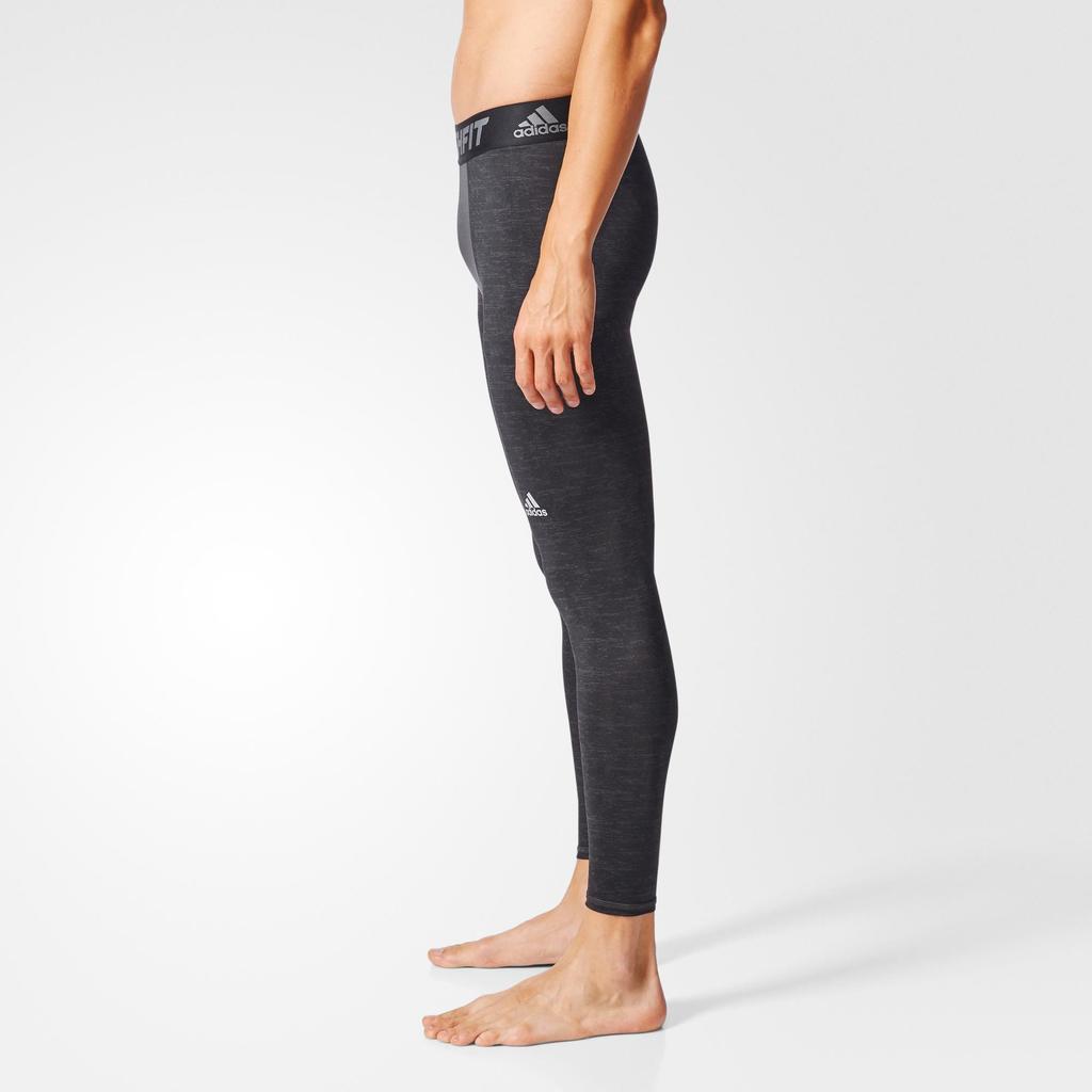 adidas Tech Fit Outdoor Series Breathable Tight Training Pants Men Pants Gray CD2441
