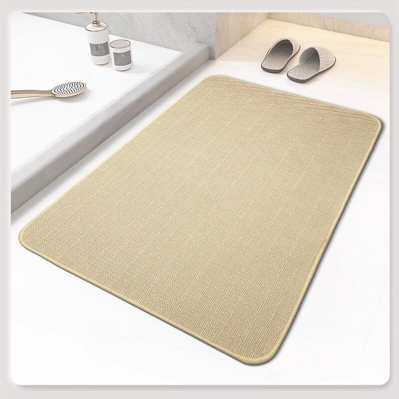 OEING Japoński Styl Miękka Mata Łazienkowa z PVC i Ziemi Okrzemkowej