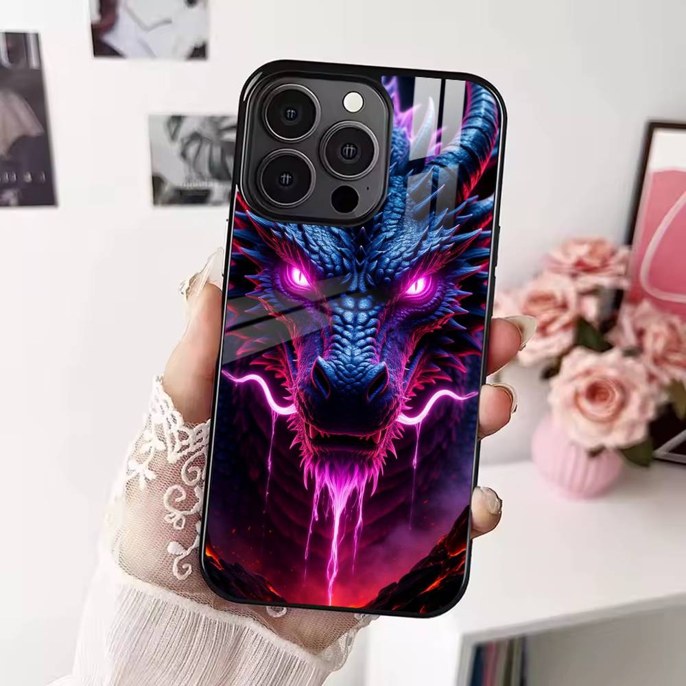 

Colorful Cool dragon Phone Case For iPhone 17,16,15,14,13,12,Plus,Pro,Max For Magsafe Magnetic Wireless Charge iPhone11PRO
