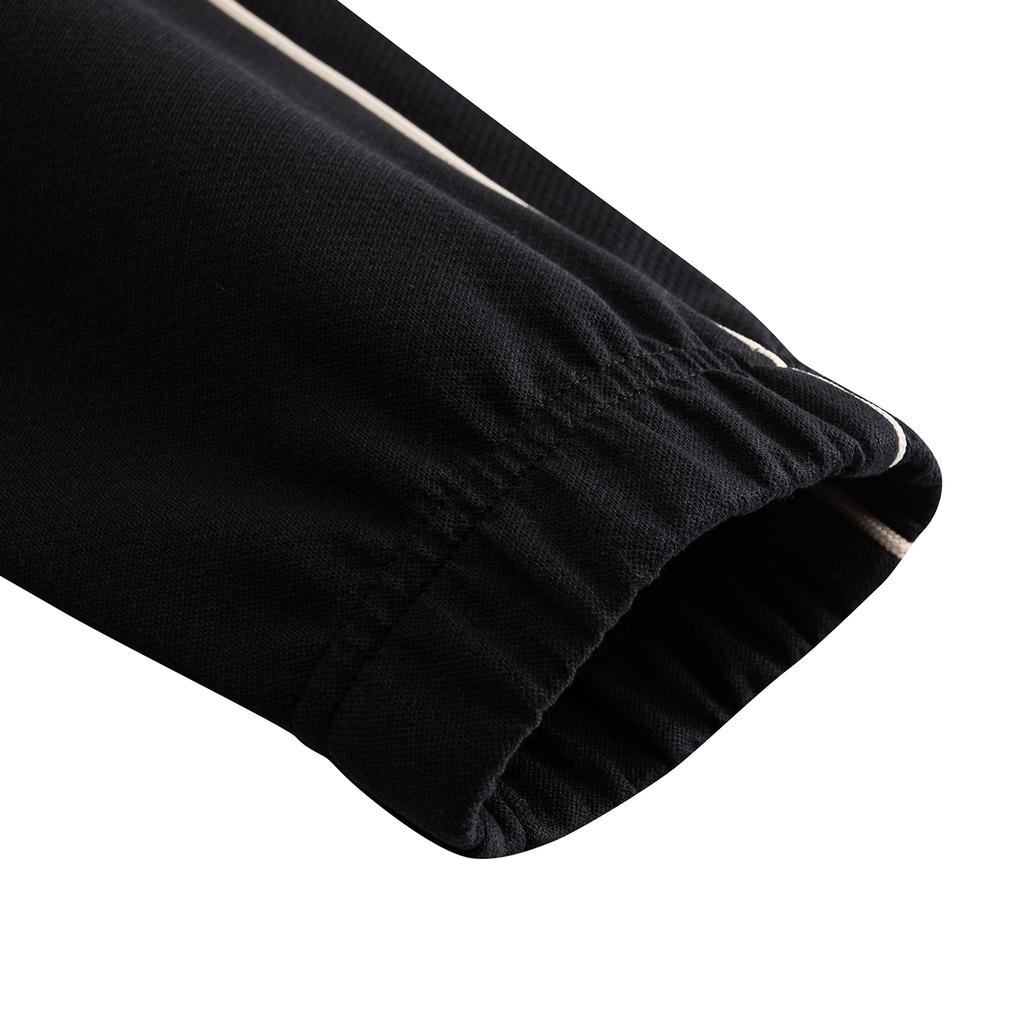 Anta Retro Lifestyle Series Knitted Sports Jacket Men tops Basic-Black 152618701-3