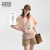 Teenie Weenie Women's Bear Cartoon Knit Sweater