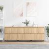 VidaXL Buffets 3 Pcs Sonoma Oak Engineered Wood 3190192