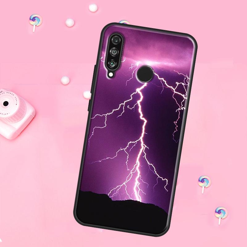 Sky Lightning Style For Huawei Nova 12s 12i 8i 11i 9 10 SE Y60 Y70 Y90 Y72 Y73 Y61 Y91 P60 Pro P30 P40 Lite Case