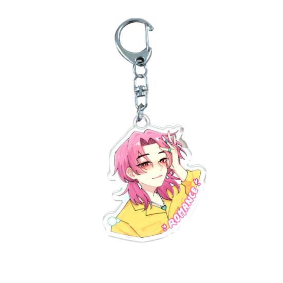 Yousheng Hexenjäger Schlüsselanhänger Reichhaltige Charaktermodellierung Leichter Tragbarer Schlüsselanhänger Lebendige Farbe Anime Mädchen Anhänger Schlüsselhalter