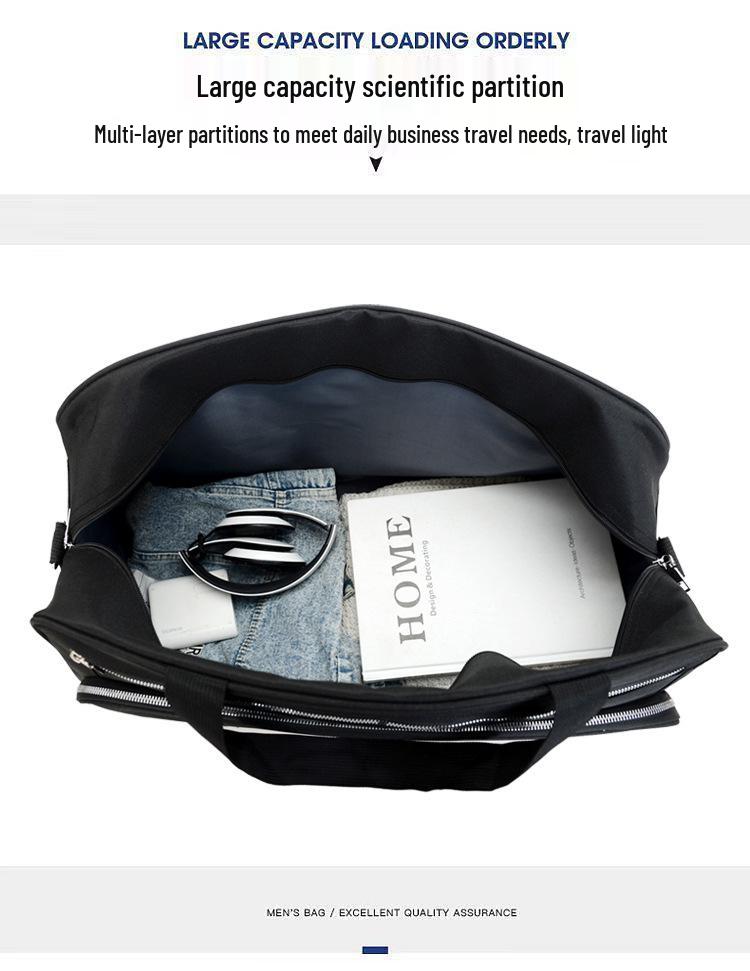 Versatile Crossbody Travel Bag - Extra Large Capacity for Outdoor Sports and Casual Use