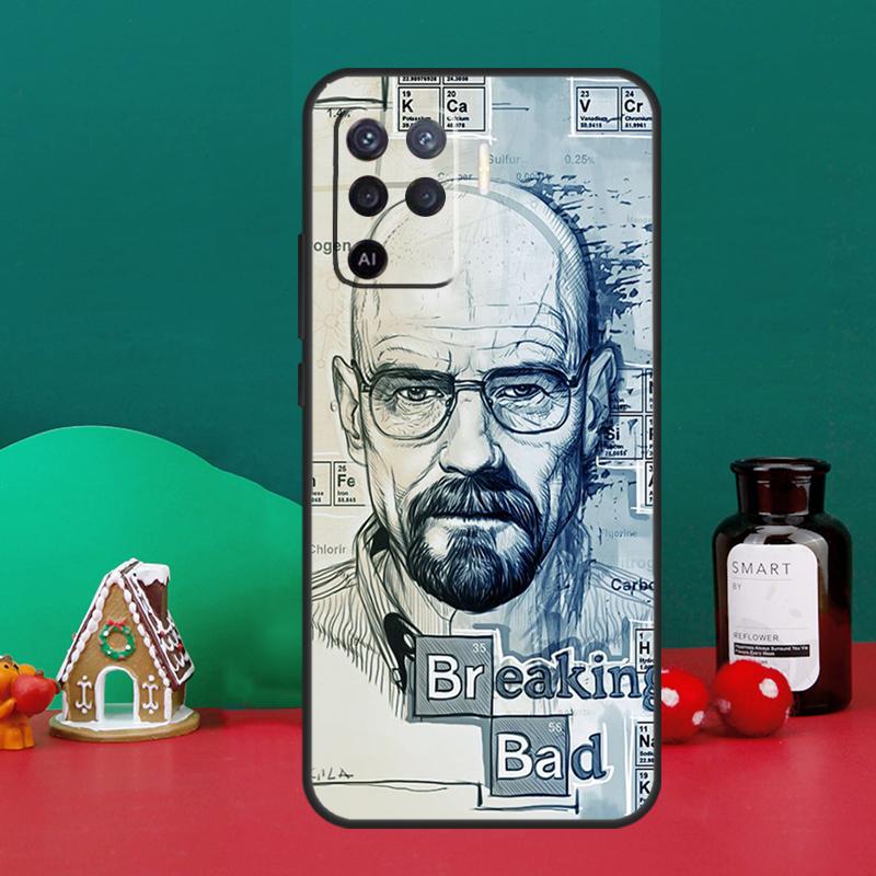 Breaking Bad Walter White For OPPO A96 A76 A16 A17 A57 A77 A15 A52 A72 A5 A9 A53 A91 A79 A58 A78 A98 A94 A74 A54 Case