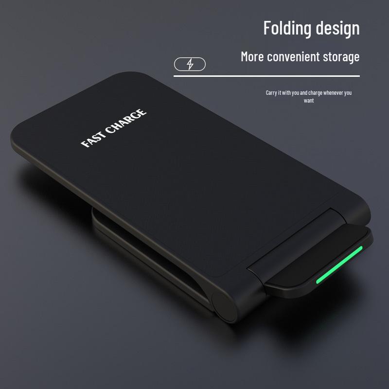 

Fast Charging Wireless Foldable Desktop Stand for Universal Mobile Phones