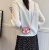 Small Shoulder Bag Cute Coin Key Earphone Case 2025 Summer New Mirror Lipstick Purse Mini Pu Crossbody Bag for Girls Kids
