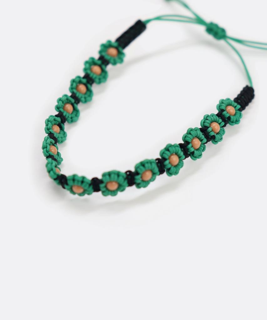 Bonbeau Flower Garden Color Knot Bracelet Flower Garden Handmade Color Knot Bracelet