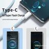 6A Fast Charge Type-C Cable for Huawei Mate40Pro/60, Honor, Vivo, Xiaomi, Oppo